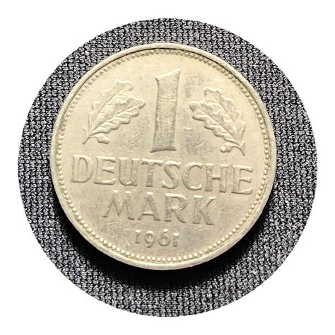 1 deutsche mark 1961|1 german mark 1961.